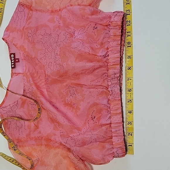 Staud Frieze Cropped Top and Mattia Skirt 2 Piece Set - Picture 11 of 12